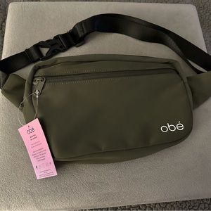 Obe- Green Waist Pack/ Fanny Pack Bag